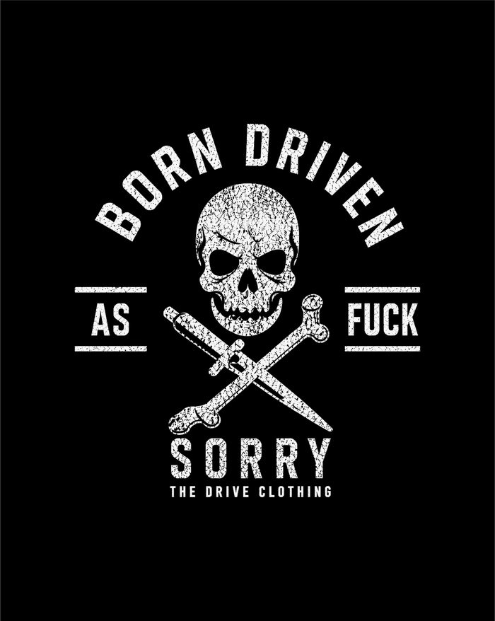 BORN DRIVEN DECAL