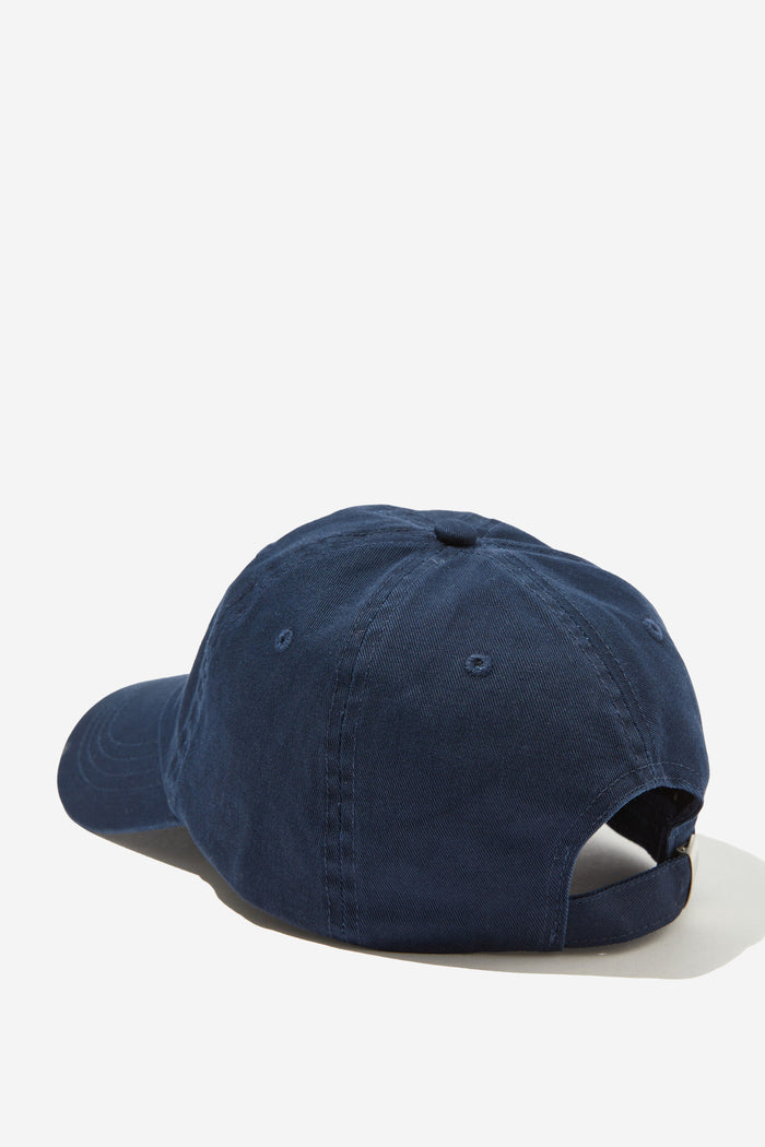 Ceres Monogram Cap -Navy/Ecru stitch