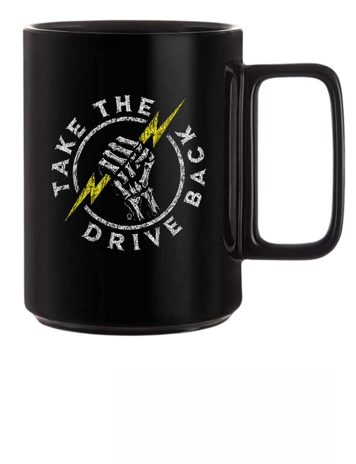 DRIVE BACK COFFEE MUG