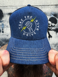 DRIVE BACK DENIM CURVED BILL HAT