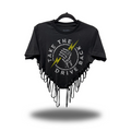 DRIVE BACK ROAD RASH HEART CROP TOP