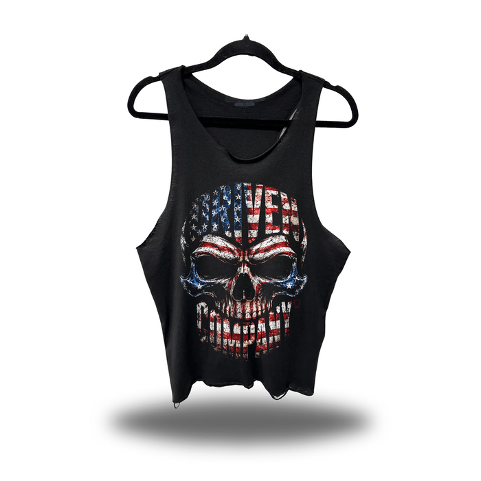 DRIVEN COMPANY SCOOP NECK STRINGER TANK TOP