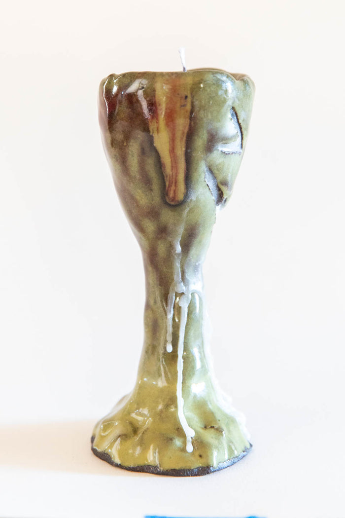 DUNGEON GOODS | BILE GREEN CHALICE CANDLE