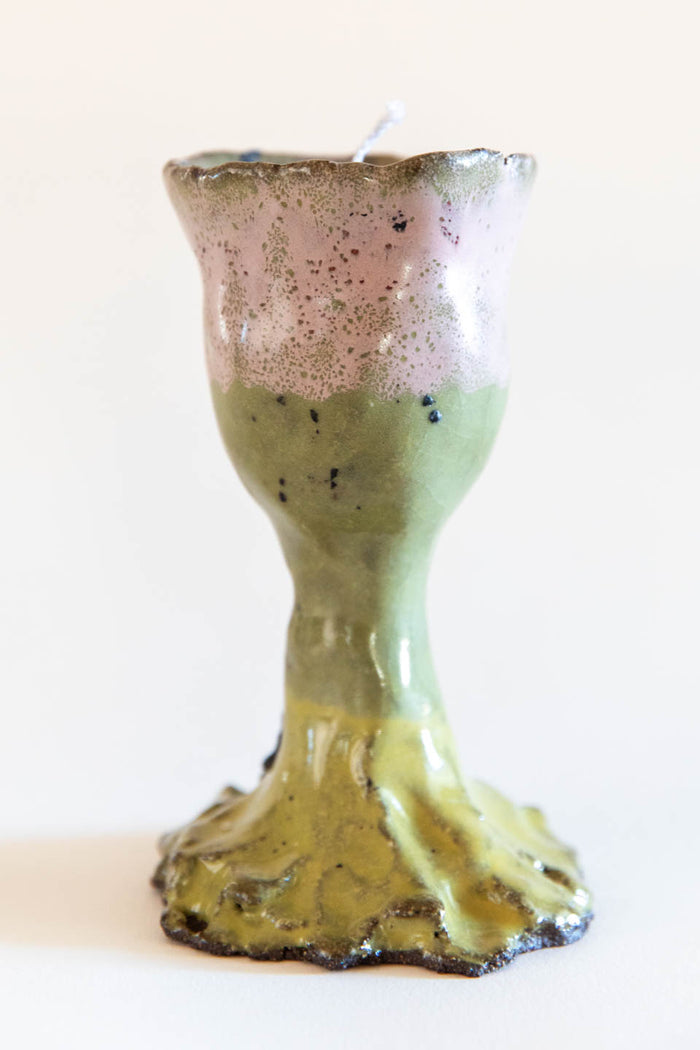 DUNGEON GOODS | GUAVA CHALICE CANDLE HOLDER