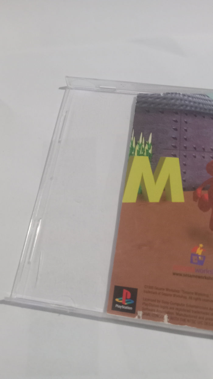 Elmo's Letter Adventure Sesame Street PS1 Tested Playstation 1 Video Game