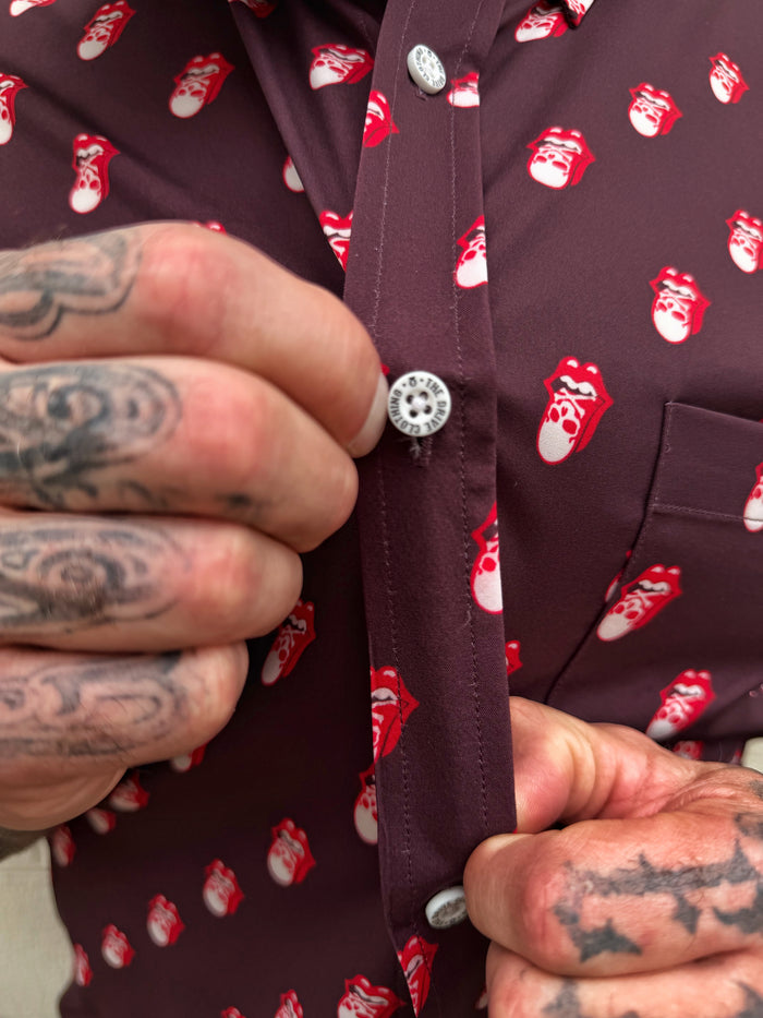 ESSENTIAL BAD TASTE BUTTON UP