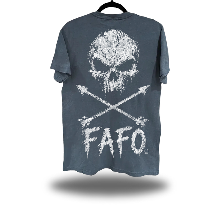 FAFO SKULL CLASSIC TEE *BLUE JEAN*