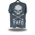 FAFO SKULL CLASSIC TEE *BLUE JEAN*