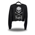 FAFO SKULL CROP LONG SLEEVE