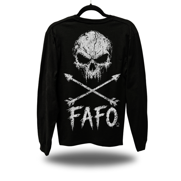 FAFO SKULL LONG SLEEVE TEE