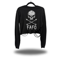 FAFO SKULL ROAD RASH CROP LONG SLEEVE TEE