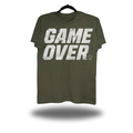 GAME OVER MILITARY GREEN CLASSIC TEE