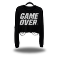 GAME OVER ROAD RASH CROP LONG SLEEVE TEE