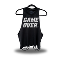GAME OVER ROAD RASH CROP TANK TOP