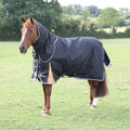 Highlander Plus 200 Turnout Rug & Neck Set - Black - 5ft