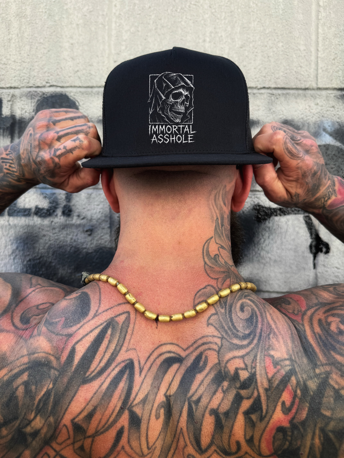 IMMORTAL ASSHOLE FLAT BILL HAT