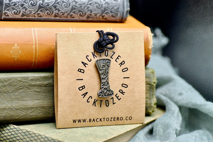 In Love with my Wax Seal Stamp Lapel Pin | Antique Gold - Backtozero B20 - antique gold, atq gold, enamel, her, him, in love, lapel, metal, metal pin, pin