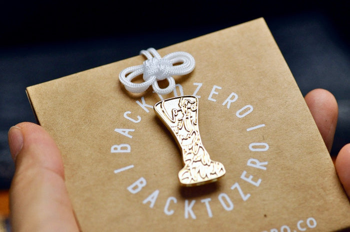 In Love with my Wax Seal Stamp Lapel Pin | Gold - Backtozero B20 - enamel, Gold, her, him, in love, lapel, metal, metal pin, pin