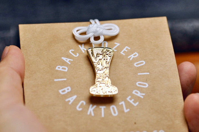 In Love with my Wax Seal Stamp Lapel Pin | Gold - Backtozero B20 - enamel, Gold, her, him, in love, lapel, metal, metal pin, pin