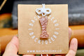 In Love with my Wax Seal Stamp Lapel Pin | Rose Gold - Backtozero B20 - enamel, her, him, in love, lapel, metal, metal pin, pin, rose gold