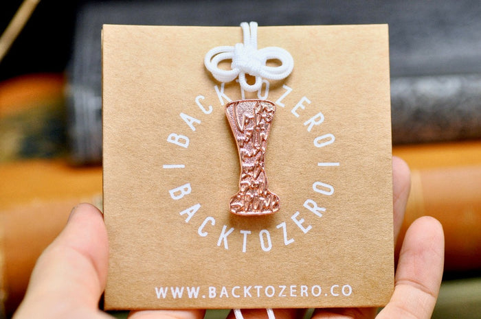In Love with my Wax Seal Stamp Lapel Pin | Rose Gold - Backtozero B20 - enamel, her, him, in love, lapel, metal, metal pin, pin, rose gold