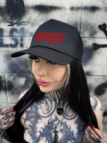INDEPENDENT BITCH CURVED BILL BLACK HAT