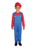 Kids Plumber Boy Costume