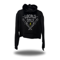 LOCALS ONLY CROP HOODIE