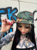 LOCALS ONLY GREEN CAMO HAT