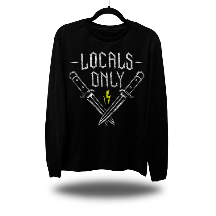 LOCALS ONLY LONG SLEEVE TEE