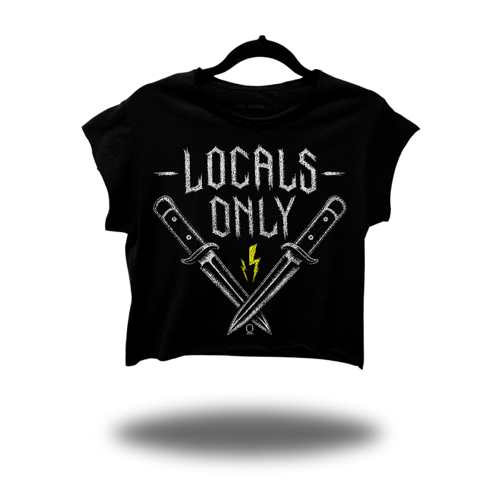 LOCALS ONLY MUSCLE CROP TOP