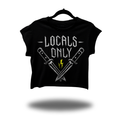 LOCALS ONLY MUSCLE CROP TOP