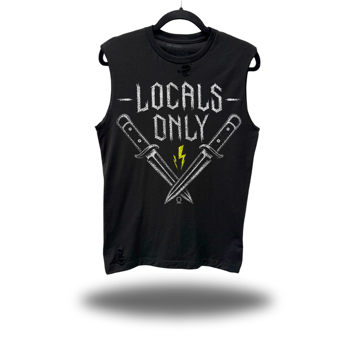 LOCALS ONLY ROAD RASH MUSCLE TANK