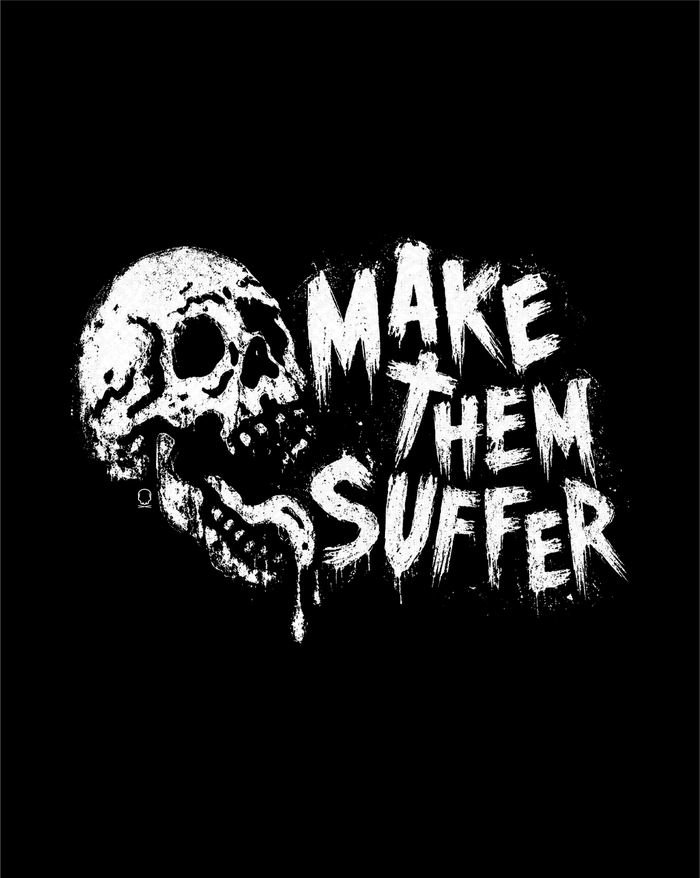 MAKE SUFFER DECAL