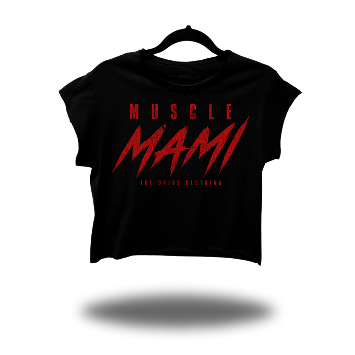 MUSCLE MAMI MUSCLE CROP TOP