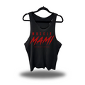 MUSCLE MAMI SCOOP NECK STRINGER TANK TOP