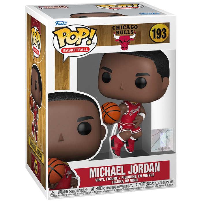 NBA POP! Funko Basketball Chicago Bulls Micheal Jordan Rookie Season Hardwood Classics Vinyl Figure #193