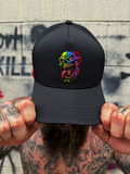 NEON NIGHTMARE BLACK PERFORMANCE HAT