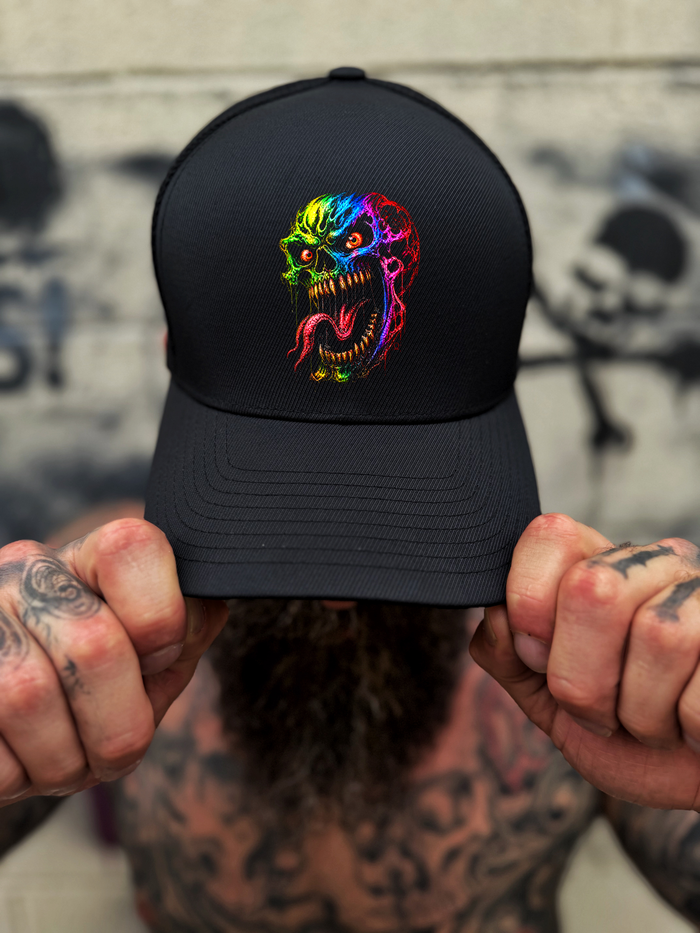 NEON NIGHTMARE FLEXFIT HAT