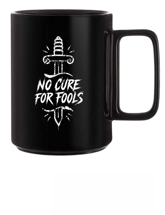 NO CURE COFFEE MUG