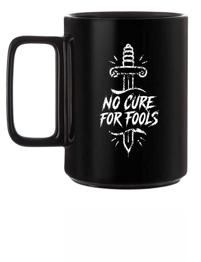 NO CURE COFFEE MUG