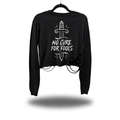 NO CURE ROAD RASH CROP LONG SLEEVE TEE