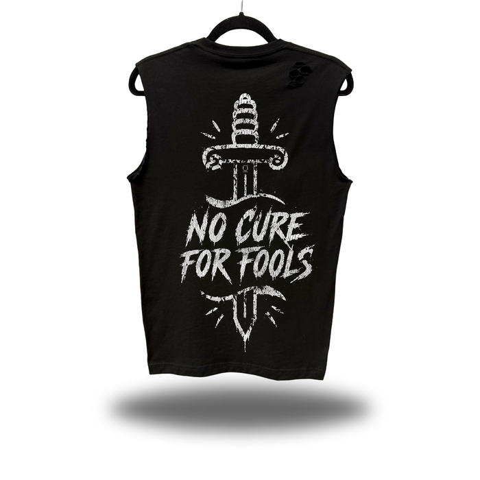 NO CURE ROAD RASH MUSCLE TANK
