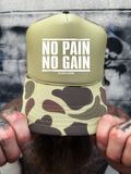 NO PAIN FOAM CURVED BILL SAND CAMO HAT