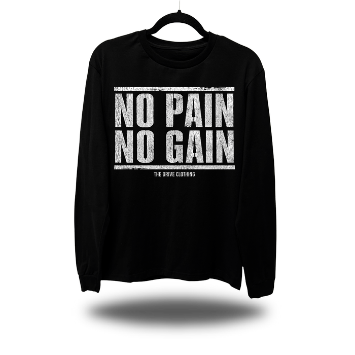 NO PAIN LONG SLEEVE TEE