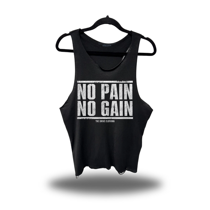 NO PAIN SCOOP NECK STRINGER TANK TOP