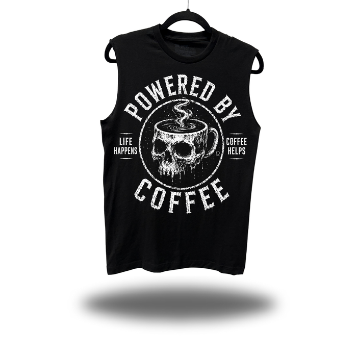 POWERED COFFEE CLASSIC MUSCLE TANK