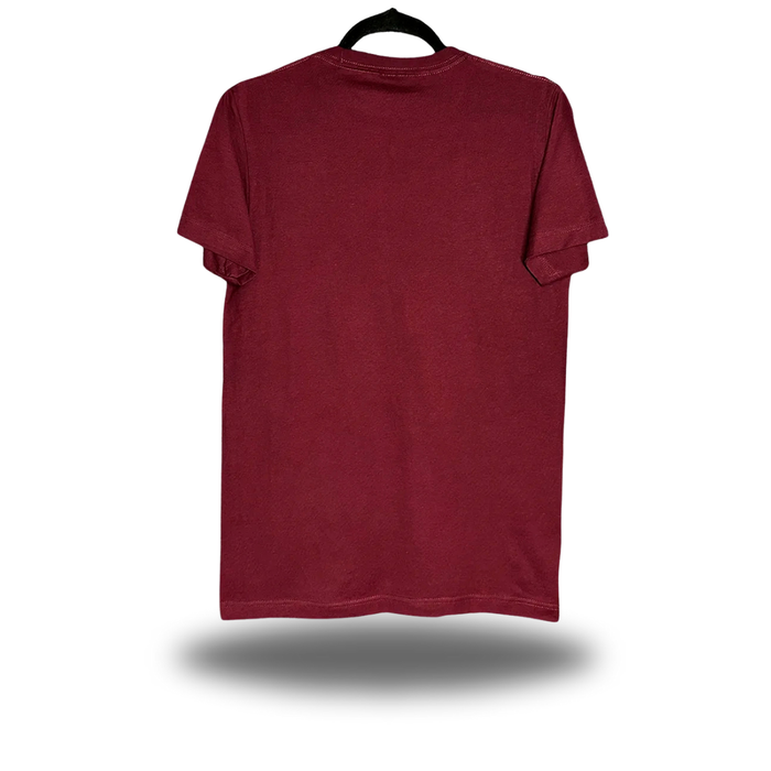 POWERED COFFEE MAROON CLASSIC TEE