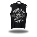 POWERED COFFEE ROAD RASH MUSCLE TANK
