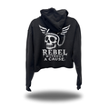 REBEL CROP HOODIE